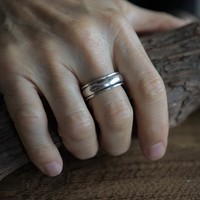 Zilveren spinning ringn Scott Zilveren spinning ringn Scott