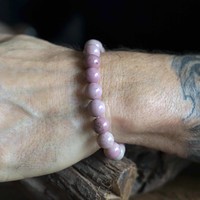 Kralen armband Rhodoniet 10mm Kralen armband Rhodoniet 10mm