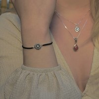 Bedel armbandje ZONNEBLOEM - 925 zilver Bedel armbandje ZONNEBLOEM - 925 zilver