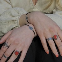 Bedel armbandje FLOWER OF LIFE - 925 zilver Bedel armbandje FLOWER OF LIFE - 925 zilver