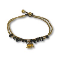 Enkelbandje olifant zwart Enkelbandje olifant zwart