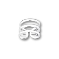 Zilveren earcuff triple Zilveren earcuff triple