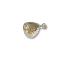 Citrien hanger zilver Citrien hanger zilver