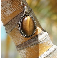 Zilveren hanger Tiger-eye Ayala Zilveren hanger Tiger-eye Ayala