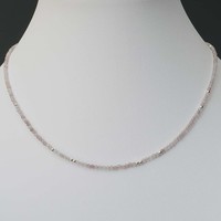 Edelsteen ketting Coco Rozenkwarts Edelsteen ketting Coco Rozenkwarts