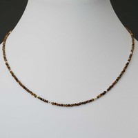 Edelsteen ketting Coco Tiger-eye Edelsteen ketting Coco Tiger-eye