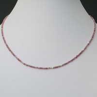 Edelsteen ketting Coco Roze Toermalijn Edelsteen ketting Coco Roze Toermalijn