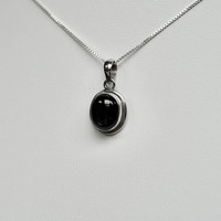 Zilveren Black Onyx hanger Sheraya Zilveren Black Onyx hanger Sheraya