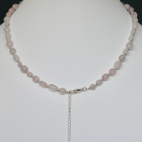 Edelsteen ketting Thian Rozenkwarts Edelsteen ketting Thian Rozenkwarts