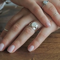 Zilveren Maansteen ring Persuan Zilveren Maansteen ring Persuan