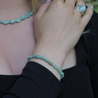 Edelsteen armband Amazoniet Thian Edelsteen armband Amazoniet Thian