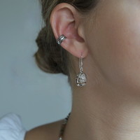 Zilveren earcuff Bali Zilveren earcuff Bali