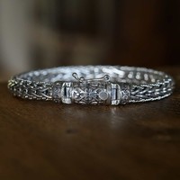 Zilveren Bali style heren armband Eddy Zilveren Bali style heren armband Eddy