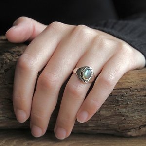 Bewust Uil Voeding Zilveren ring kopen? [Kwalitatief] - Leelavadee Jewelry