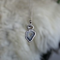 Agaat & Crystal hanger Agaat & Crystal hanger