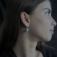 Larimar oorbellen Sanchia Larimar oorbellen Sanchia