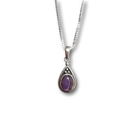 Ketting hanger Leyla Amethist Ketting hanger Leyla Amethist