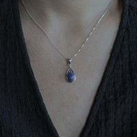 Ketting hanger Leyla Lapis Lazuli Ketting hanger Leyla Lapis Lazuli