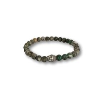 Kralen armband Zebra Jasper Boeddha Kralen armband Zebra Jasper Boeddha