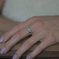 Zilveren hartjes ring Sachin Zilveren hartjes ring Sachin