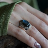 Labradoriet ring Jessy Labradoriet ring Jessy