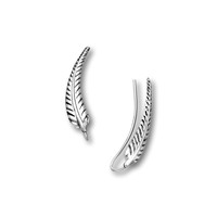 Zilveren earclimbers Leaf Zilveren earclimbers Leaf