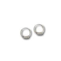 Bali hoops oorbellen 7 mm Elda Bali hoops oorbellen 7 mm Elda