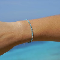 Armbandje Apatiet edelsteen Armbandje Apatiet edelsteen