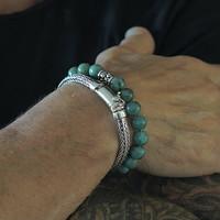 Zilveren heren armband Jonah Zilveren heren armband Jonah