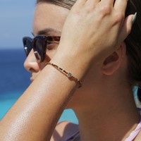 Armbandje Tree of life Tiger-eye Armbandje Tree of life Tiger-eye