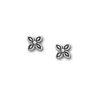 Zilveren oorknopjes Boho flower Zilveren oorknopjes Boho flower