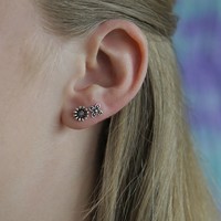 Zilveren oorknopjes Boho flower Zilveren oorknopjes Boho flower