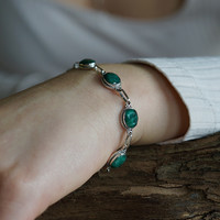 Armband Smaragd Leonie Armband Smaragd Leonie