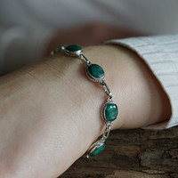 Armband Smaragd Leonie Armband Smaragd Leonie