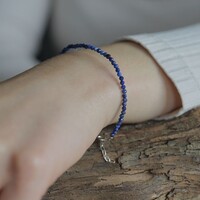 Edelsteen armbandje Caya Lapis Lazuli Edelsteen armbandje Caya Lapis Lazuli