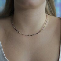 Edelsteen ketting caya Toermalijn Edelsteen ketting caya Toermalijn