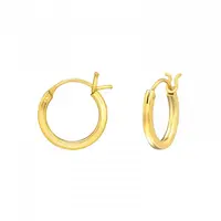 Gold plated oorringen Franse sluiting 10mm Gold plated oorringen Franse sluiting 10mm