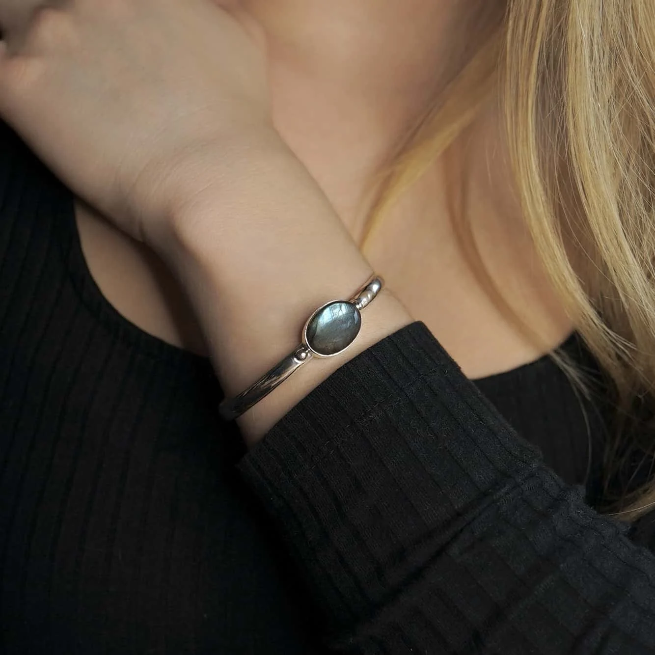 Edelsteen armband