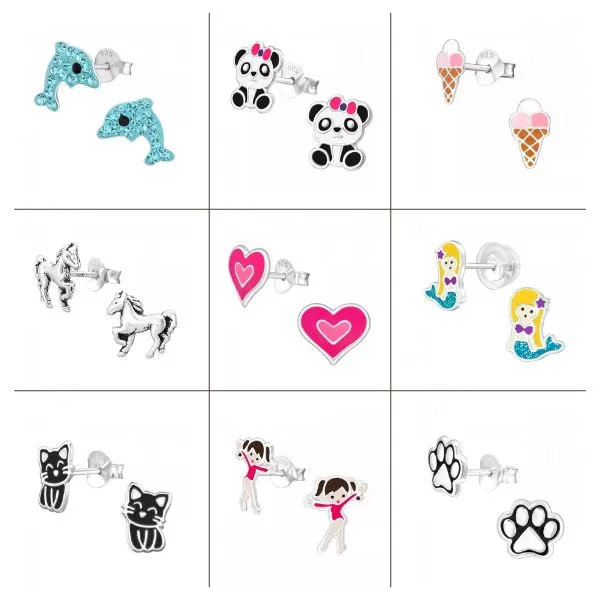 oorbellen voor kinderen van Leelavadee Jewelry