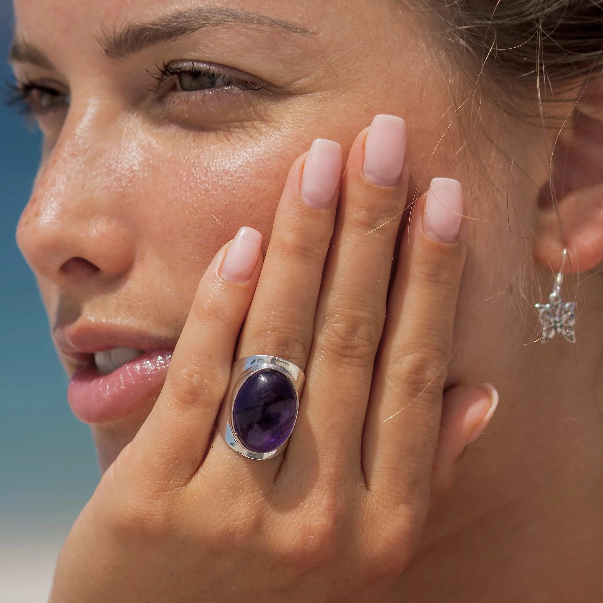 Amethist ring voor rust en bescherming