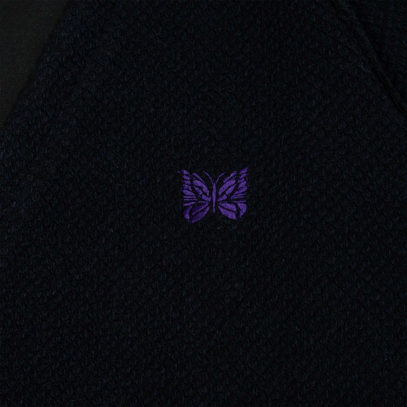 needles butterfly cardigan