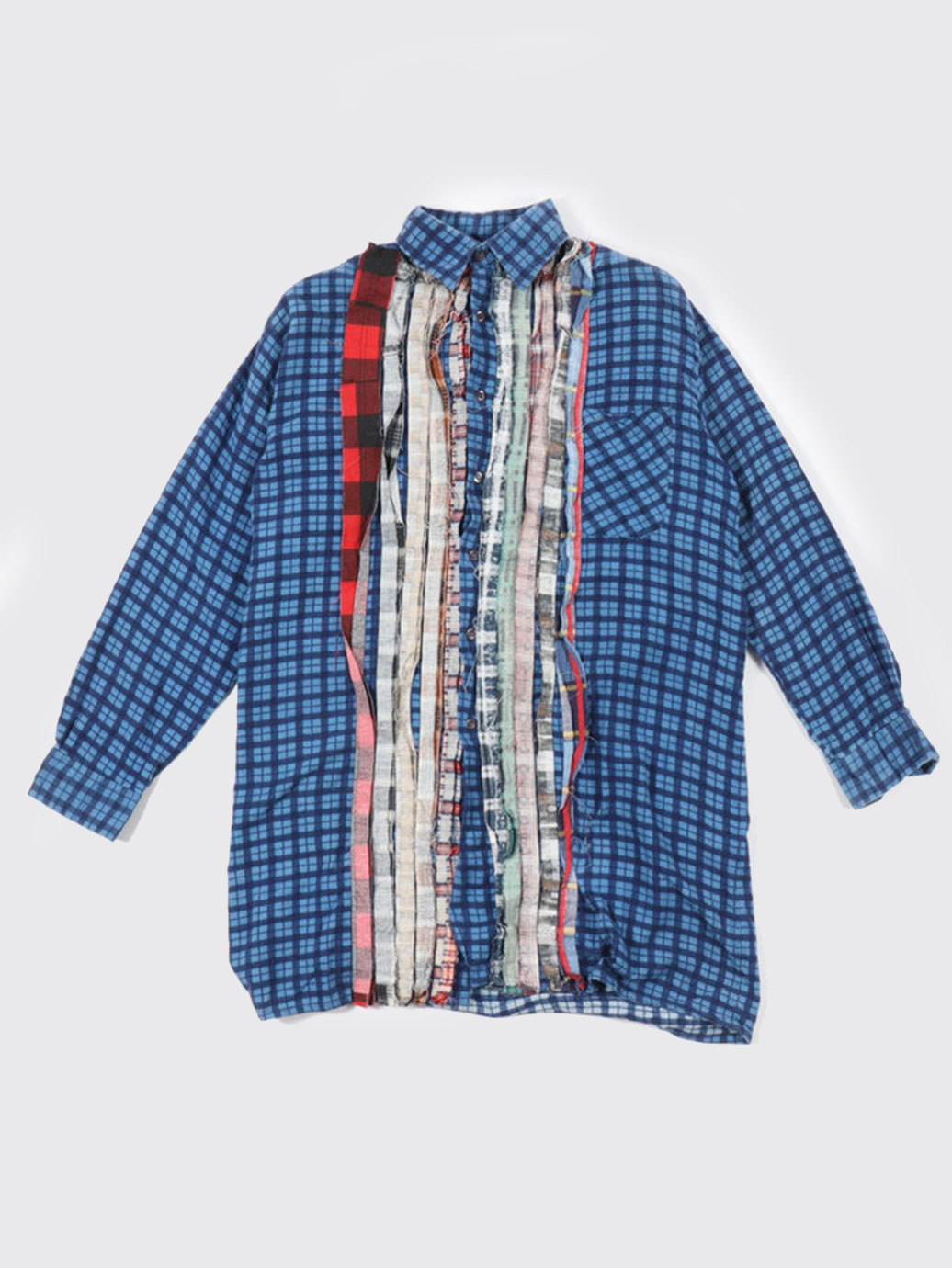 Rebuild by Needles Ribbon Flannel Shirt 
