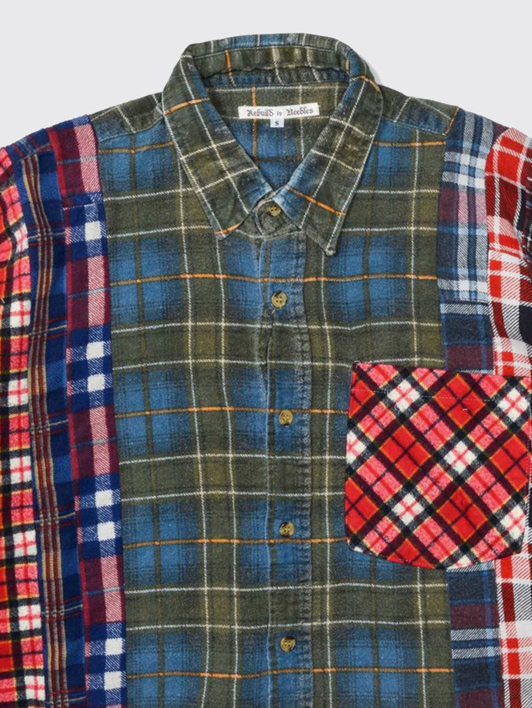 Rebuild by Needles 7-Cuts Flannel Shirt 