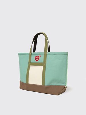 Human Made Multi Color Tote Bag Large White - OALLERY