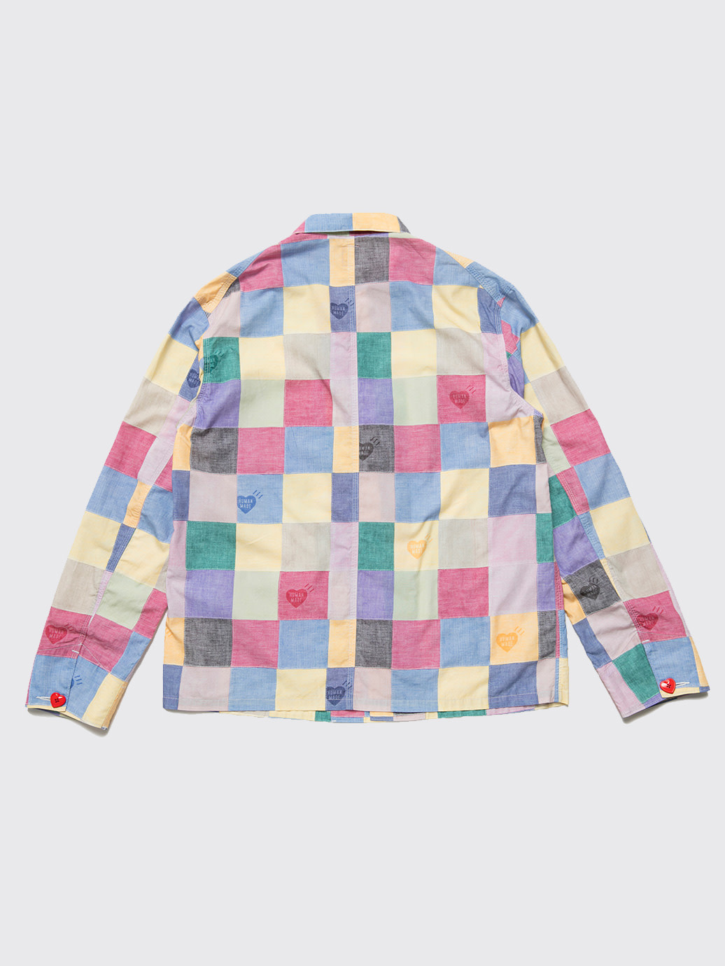 Human Made Patchwork Jacket SS22 Pink - OALLERY