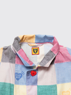 Human Made Patchwork Jacket SS22 Pink - OALLERY