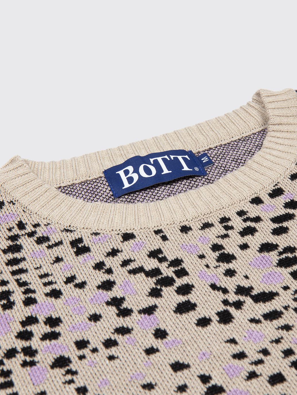 bott 2022aw Paint Sweater