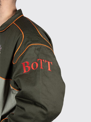 BoTT Cotton Racing Jacket Green L - スウェット