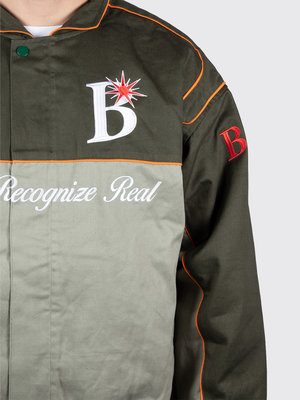 特上美品 BoTT Cotton Racing Jacket M グリーン - 通販 - www