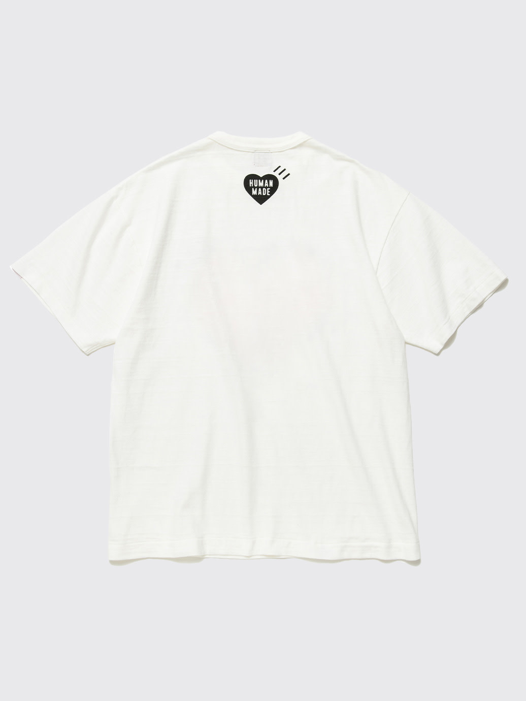 Human Made T-Shirt #12 Heart Logo FW22 White - OALLERY